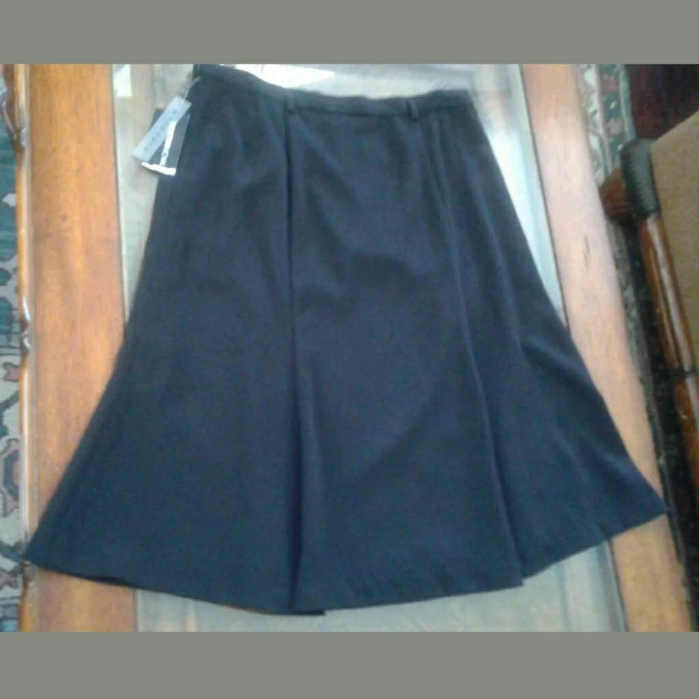 Norton McNaughton Petites Career Pleat Skirt 10P - Picture 3 of 8